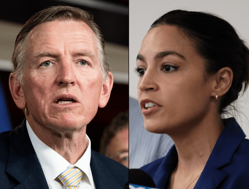 Rep. Paul Gosar and Rep. Alexandria Ocasio-Cortez