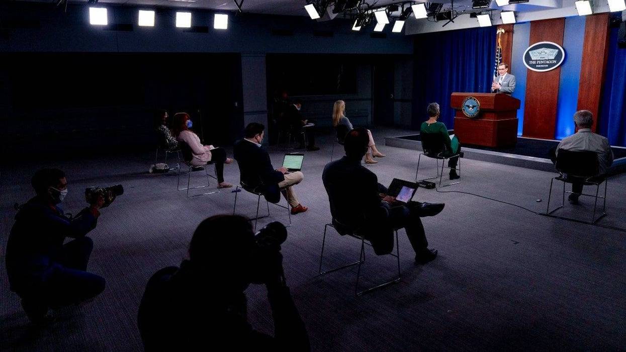 Reporters: US military blocking access to troops in Europe