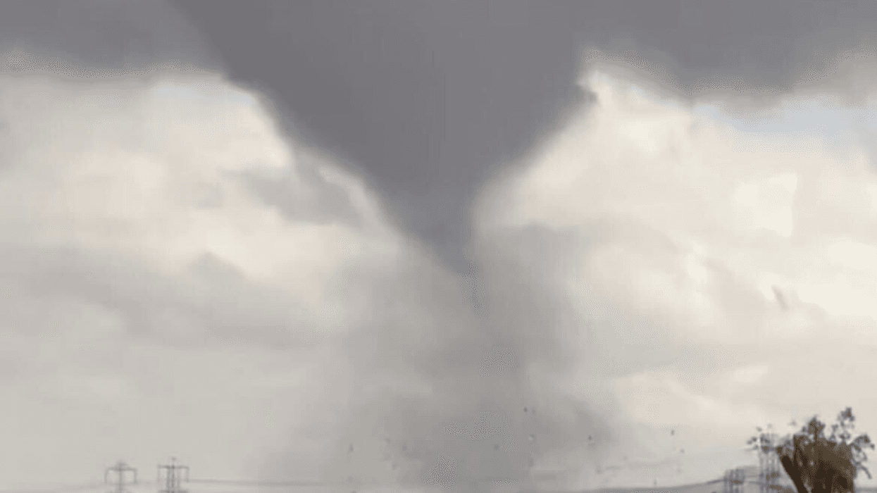 reports of possible tornado damage in Montebello