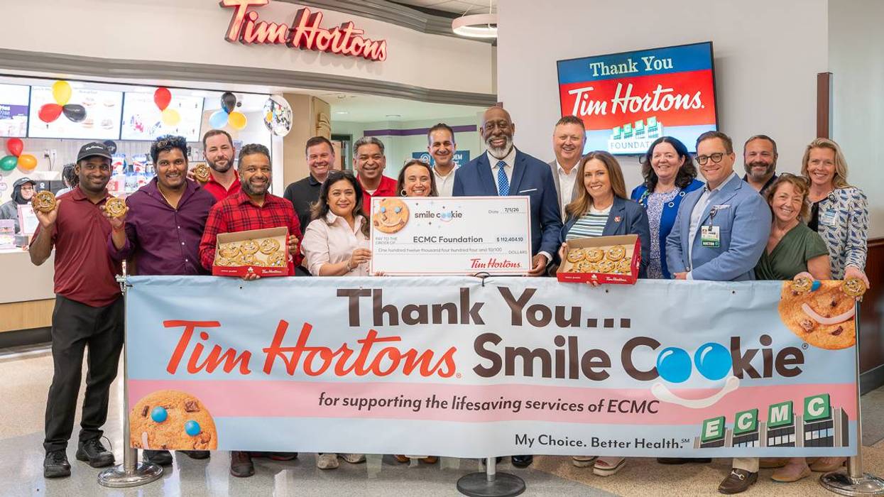Tim Hortons Smile Cookie campaign raises $112K for ECMC