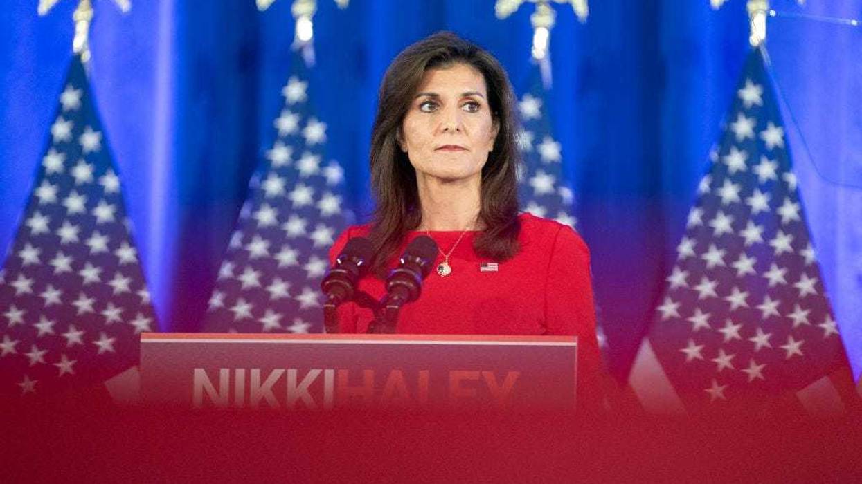 Republican presidential candidate, former U.N. Ambassador Nikki Haley announces the suspension of her presidential campaign at her campaign headquarters on March 06, 2024 in Daniel Island, South Carolina.