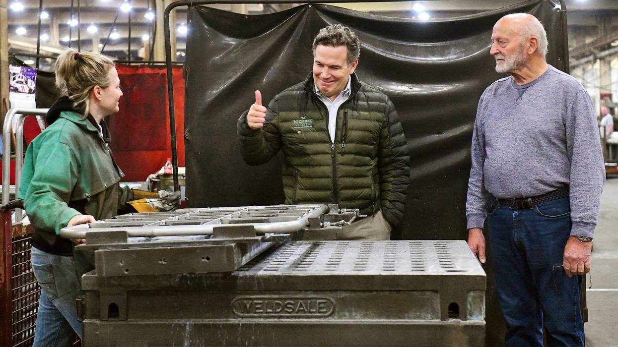 Republican U.S. Senate candidate Dave McCormick