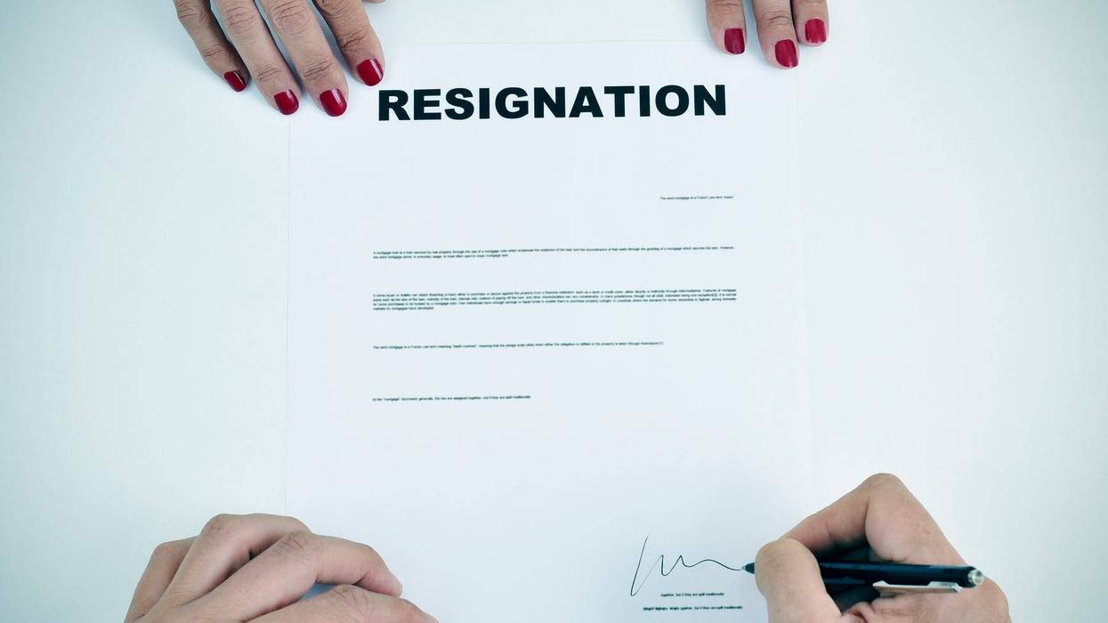 resignation