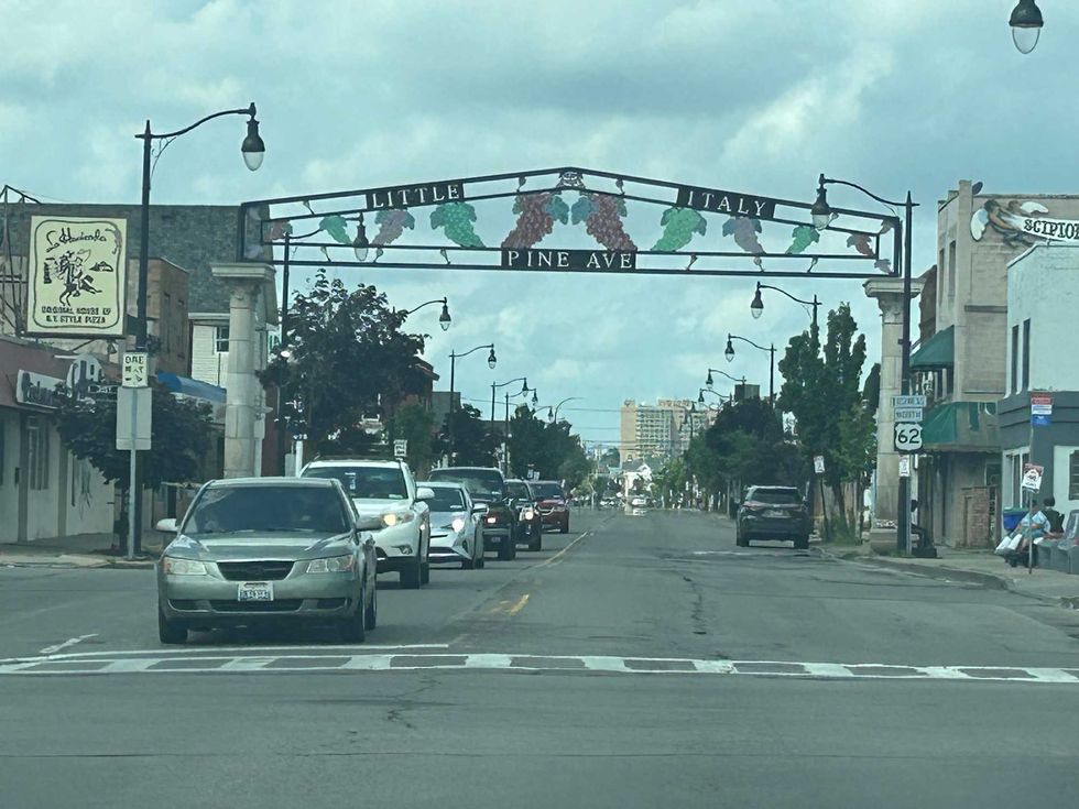 Restaurant fire on Pine Avenue in Little Italy neighborhood
