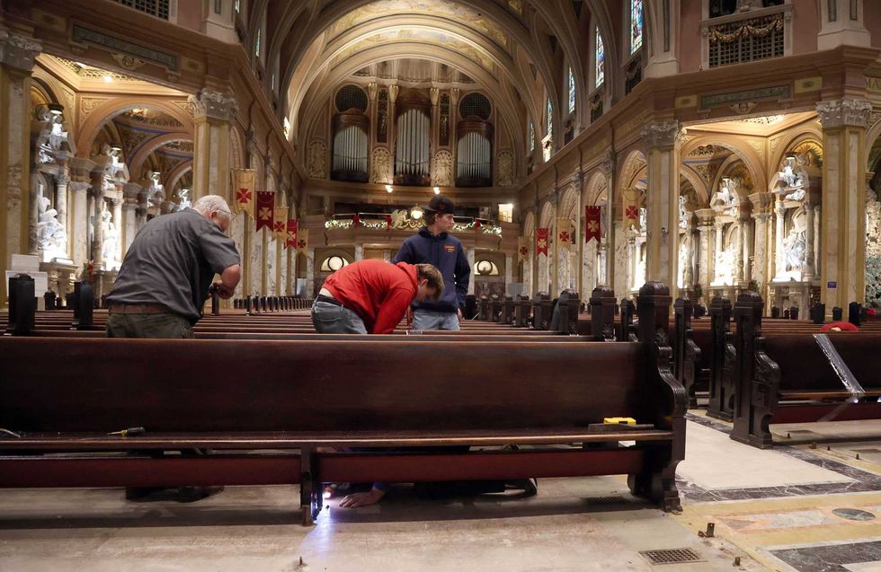 Restoration at OLV Basilica in Lackawanna