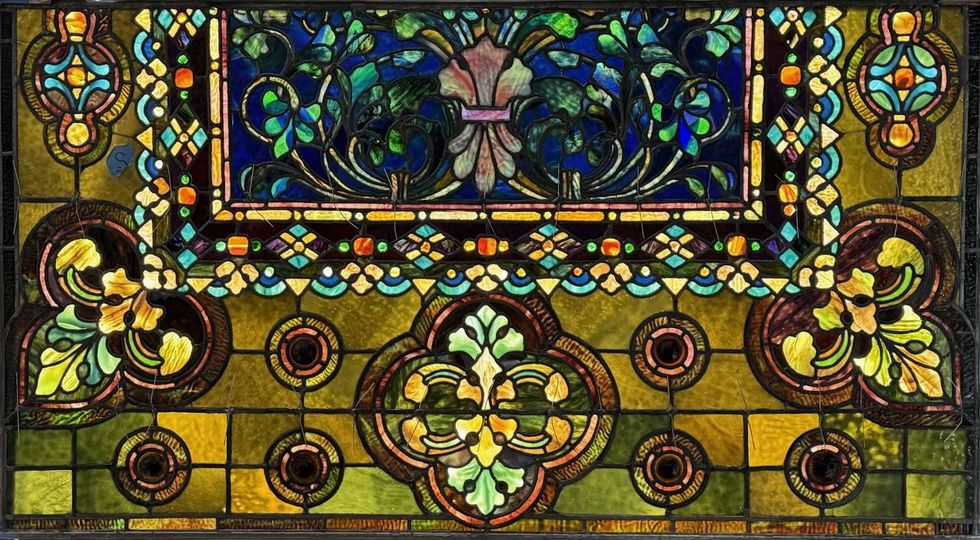 Restored window at Second Presbyterian Church of Chicago