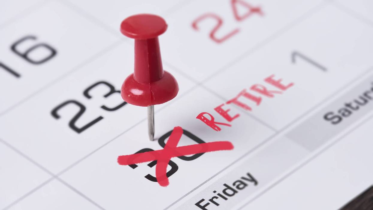 Retire calendar