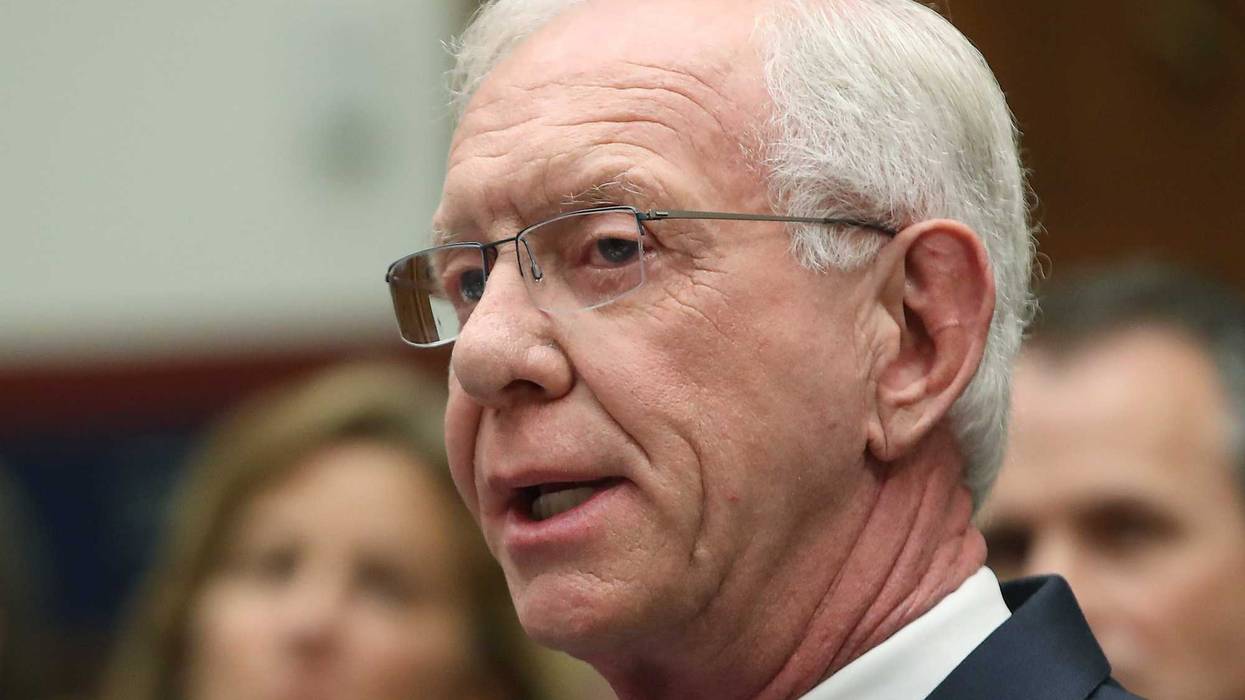 Retired airline Captain Chesley "Sully" Sullenberger, testifies during a House Transportation and Infrastructure Committee hearing on June 19, 2019 in Washington, DC. The committee heard testimony from officials in the airline industry regarding the status of the grounded Boeing 737 MAX.