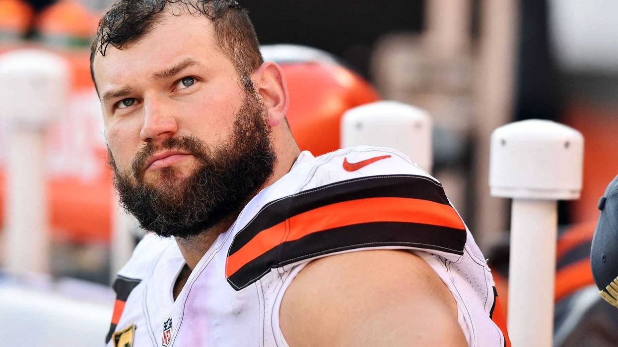 Retired Browns left tackle Joe Thomas