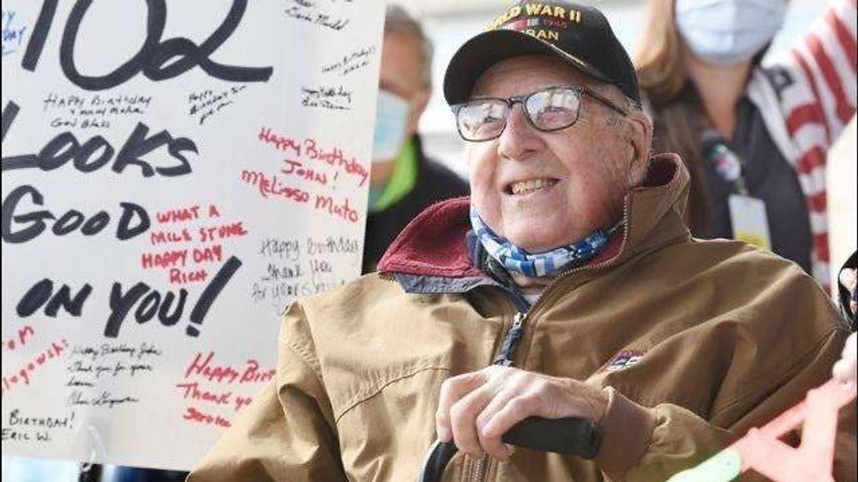 Retired Lt. Col. John Mahler, who was once assigned to the 342nd Bombardment Squadron