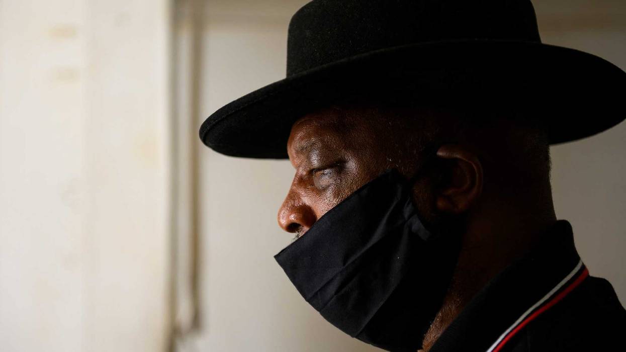 Rev. David Kennedy speaks about how he came to own the building of the former Redneck Shop in Laurens Monday, June 15, 2020.