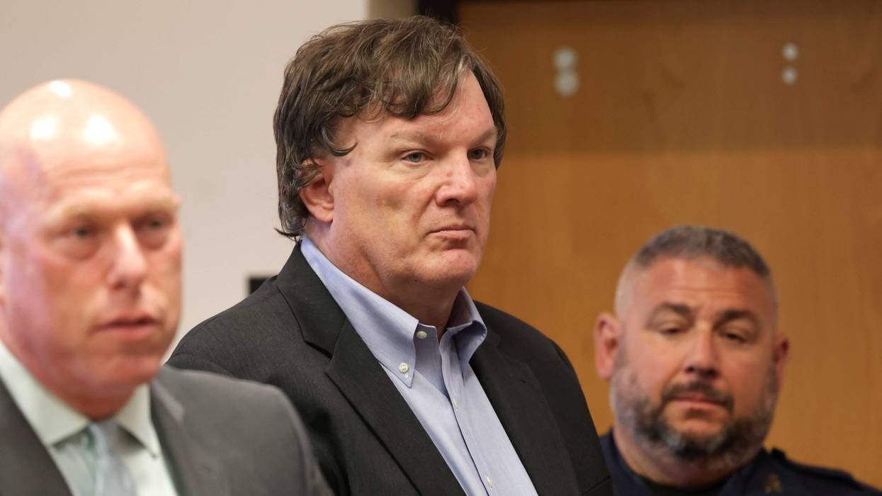 Rex Heuermann poses for his booking photo on July 14, 2023