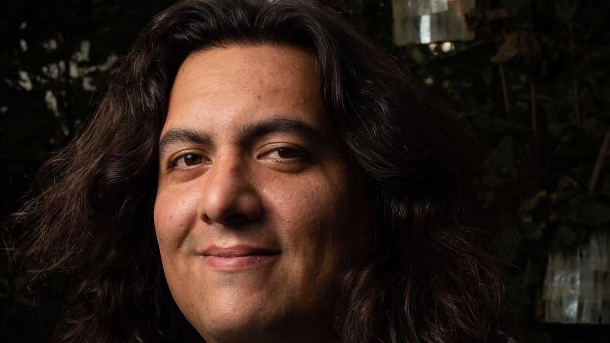 Ricardo Perez, organizer for the Blue Line Coalition