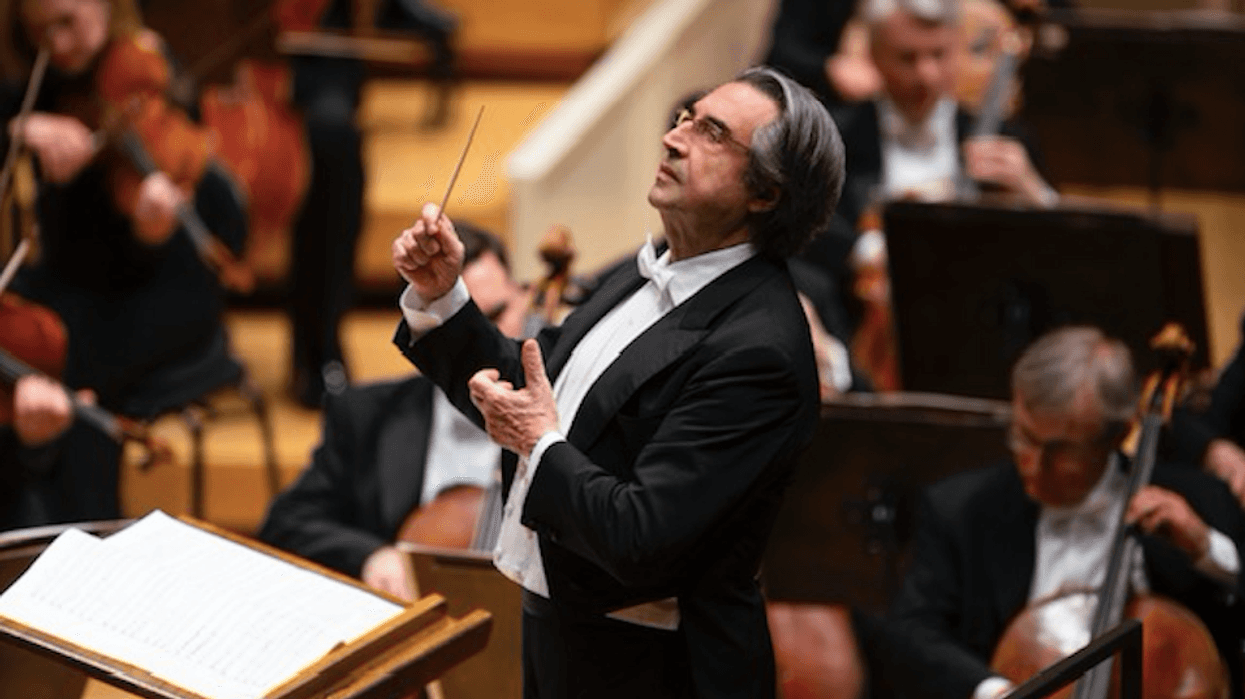 Riccardo Muti in action