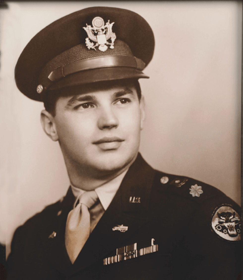 Richard Duchossois in the U.S. Army