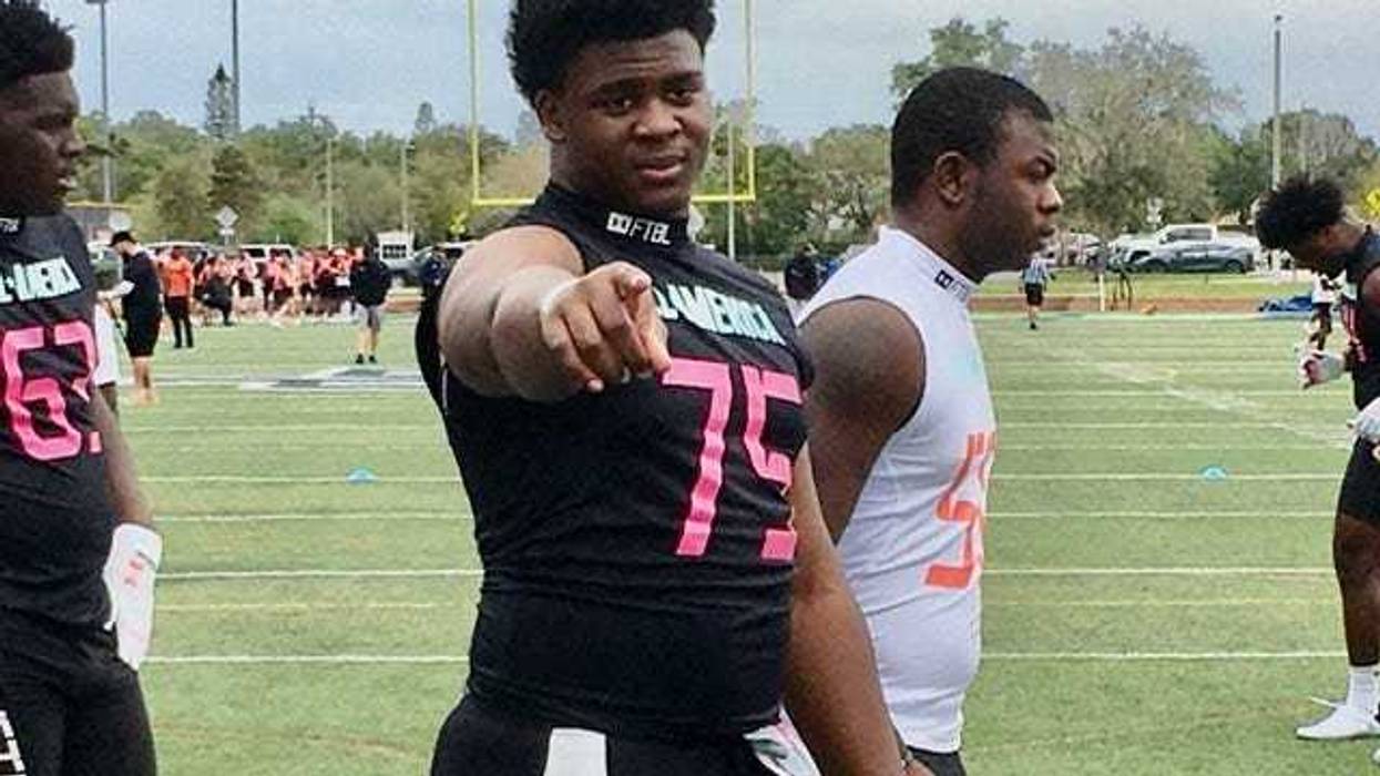 Richard Thoma makes his way over to Deerfied Beach from American Heritage Plantation