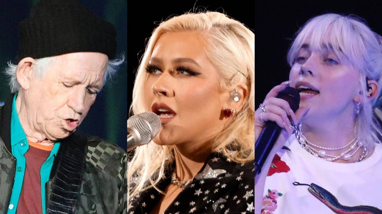 Richards, Aguilera, Eilish