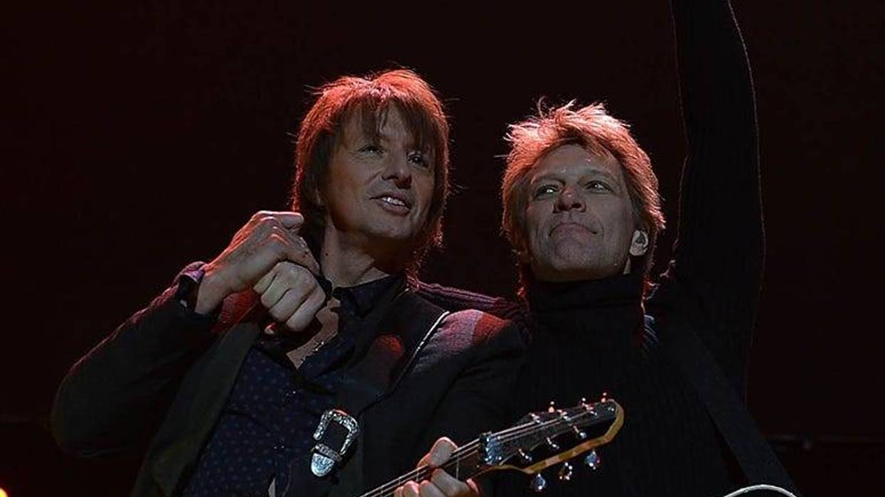 Richie Sambora and Jon Bon Jovi