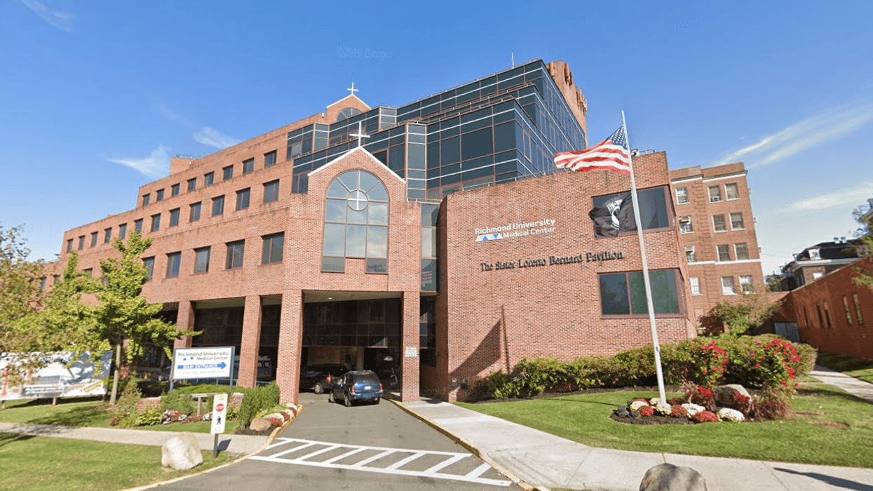 Richmond County Medical Center, where a man barricaded himself in a trailer with a weapon on Sunday.