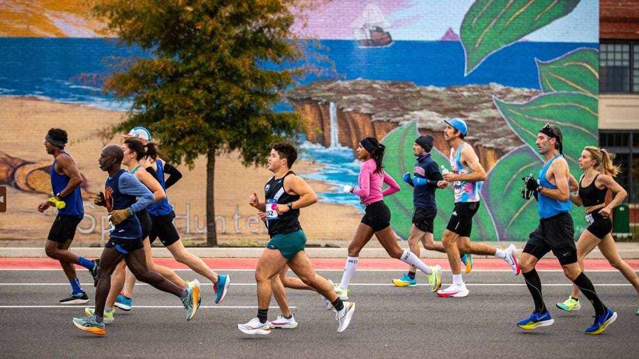 Richmond Marathon runners