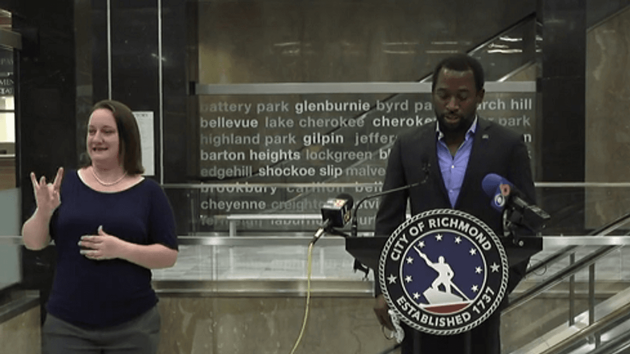 Richmond Mayor Levar Stoney says he's requesting a delay in reopening on May 14, 2020. (City of Richmond)