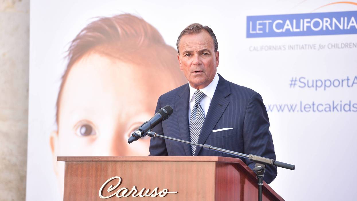 Rick Caruso attends the Let California Kids Hear Campaign at The Grove on August 12, 2019 in Los Angeles, California