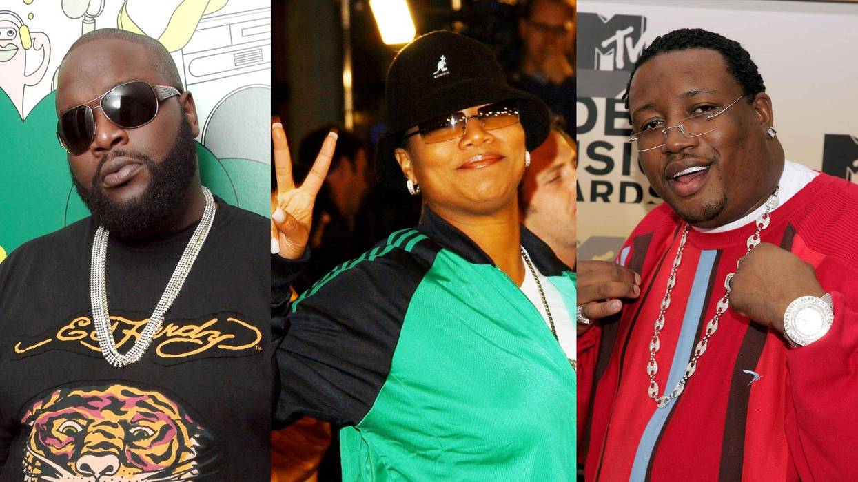 Rick Ross, Queen Latifah and E-40