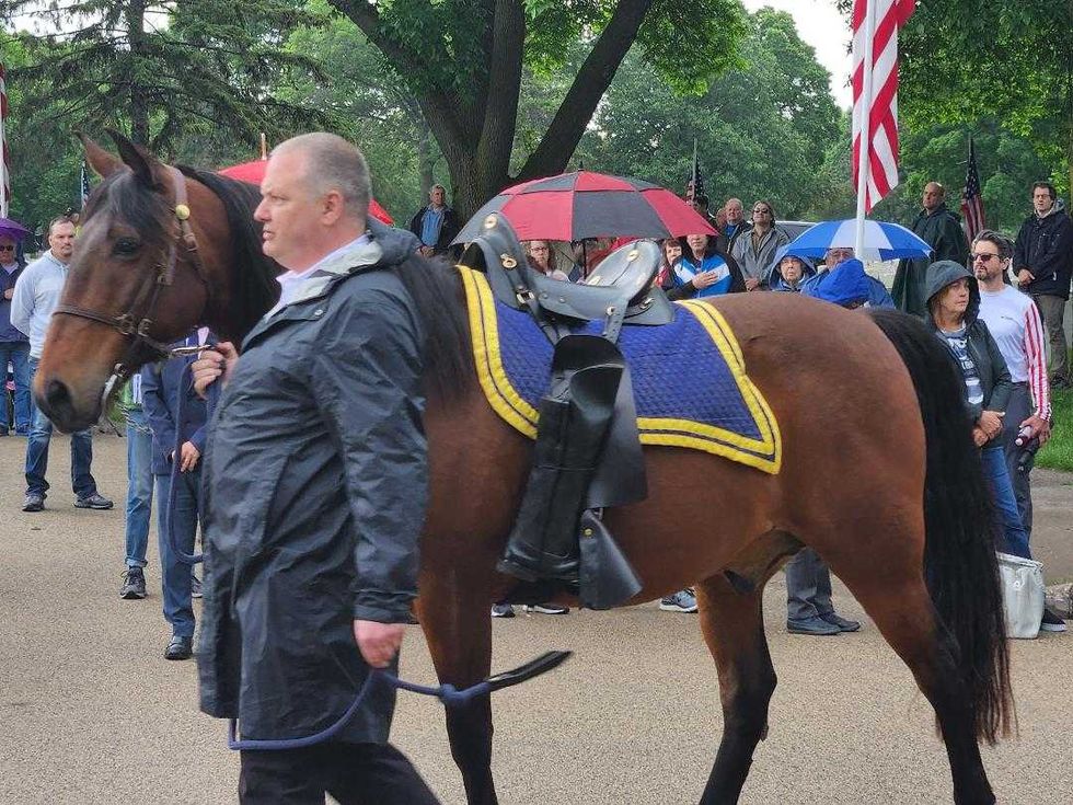 Riderless horse