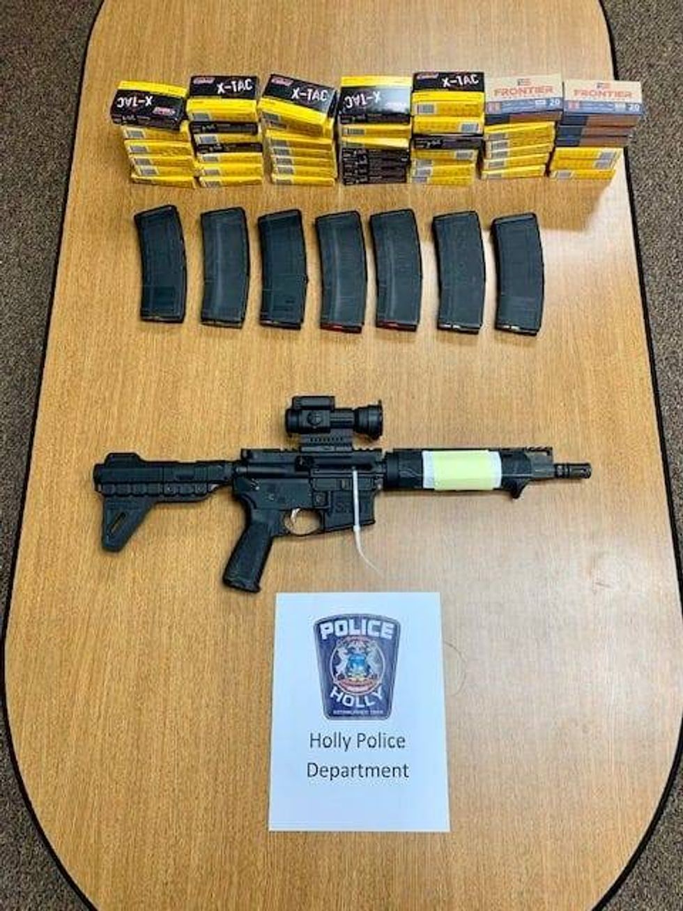 Rifle and ammunition