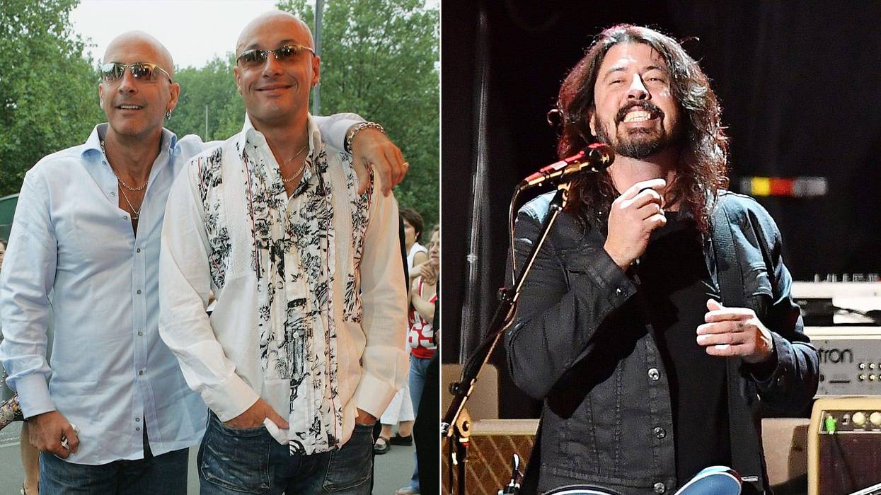 Right Said Fred, Dave Grohl of Foo Fighters