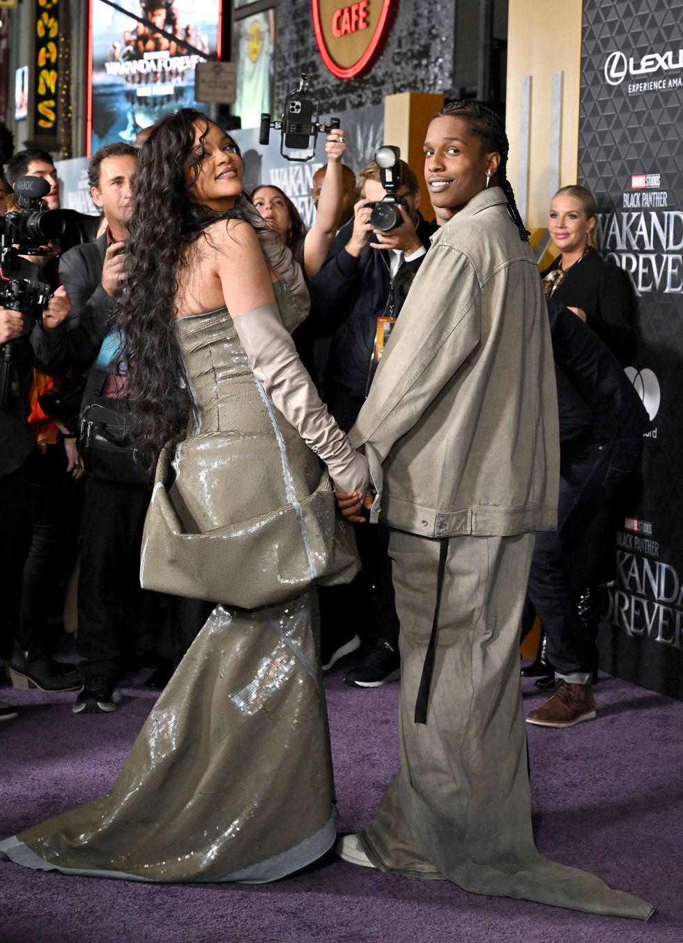 Rihanna and A$AP Rocky