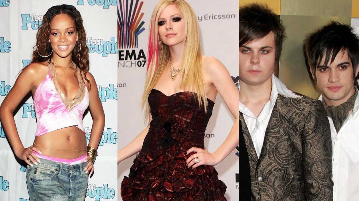 Rihanna, Panic! At The Disco, Avril Lavigne