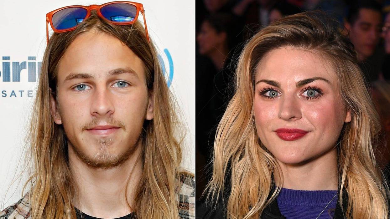 Riley Hawk and Frances Bean Cobain