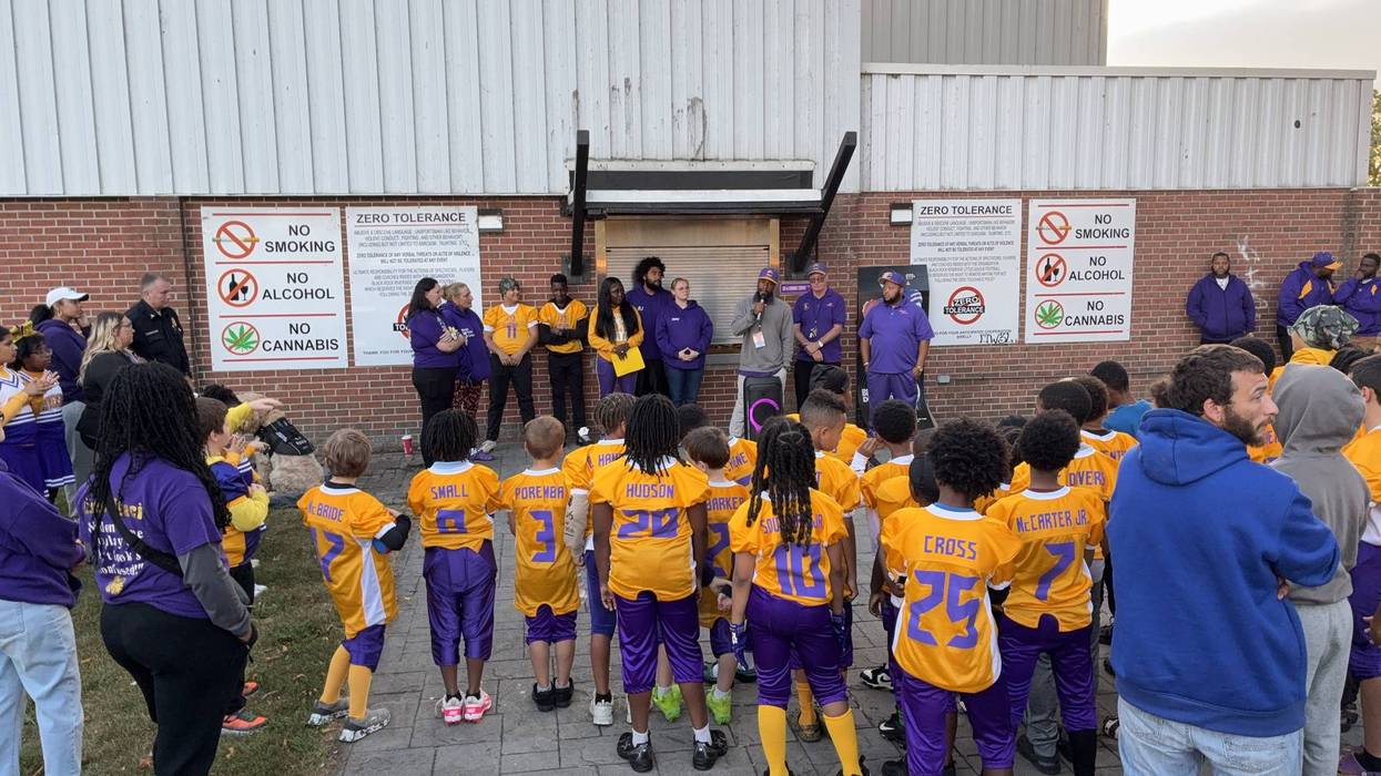 Riverside prayer for Marcus
