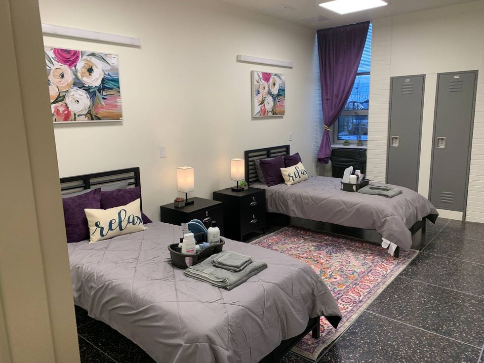 Riverview Wellness Center includes homey four-bed rooms, community space and industrial kitchens.