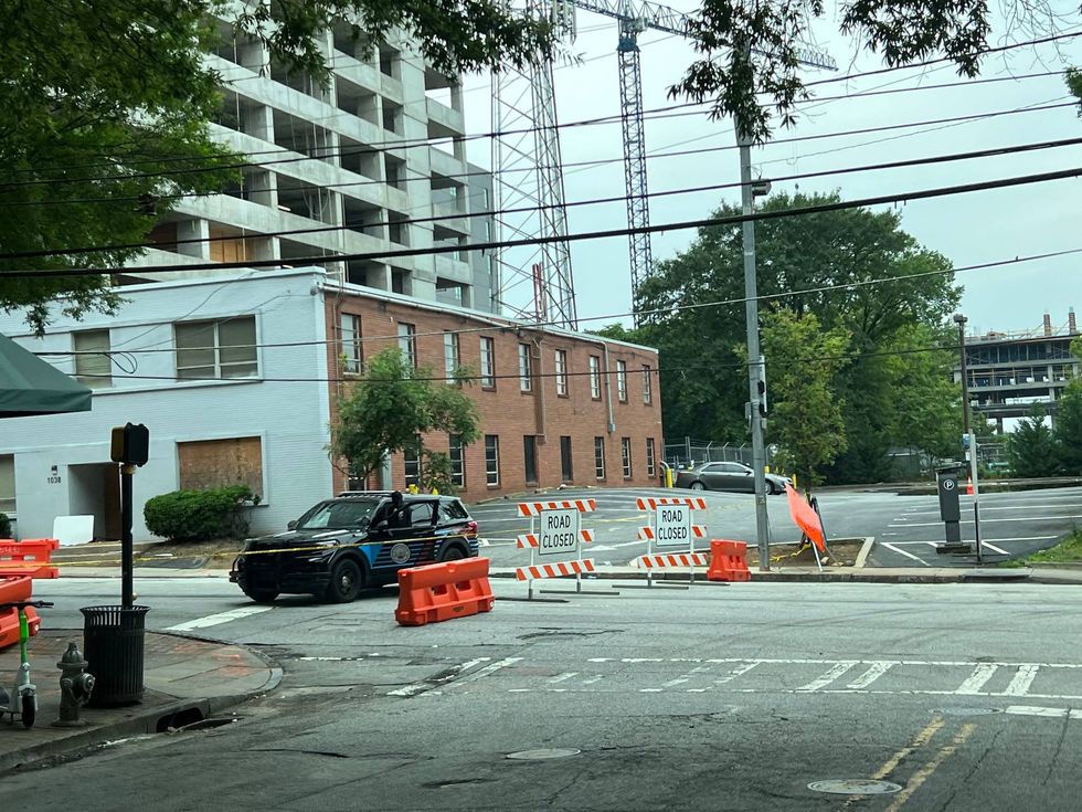 Road closed