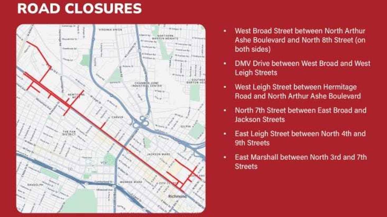 Road closures