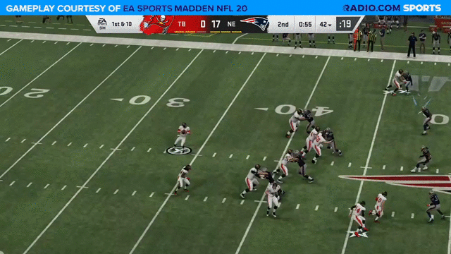 Rob Gronkowski cost his team with a first-half fumble