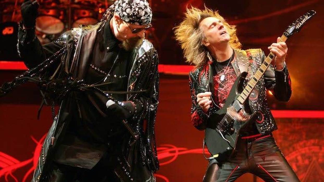 Rob Halford, Glenn Tipton, Judas Priest, Live, Concert, Sweden, 2009