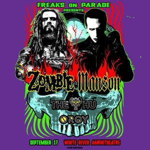 Rob Zombie & Marilyn Manson at White River Amphitheatre