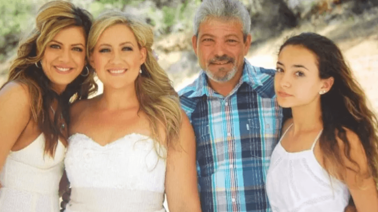 Robert Abreu and family.