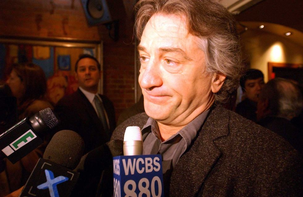 Robert De Niro attends the launch of the first annual Tribeca Film Festival Dec. 6, 2001.