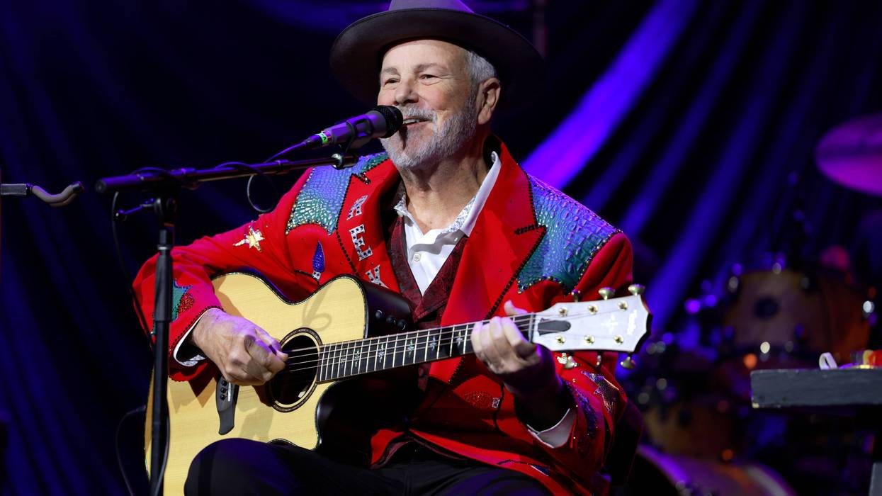 Robert Earl Keen performs during the Lights, Camera, Christmas! tour at the Ryman Auditorium on December 12, 2024, in Nashville, Tennessee.