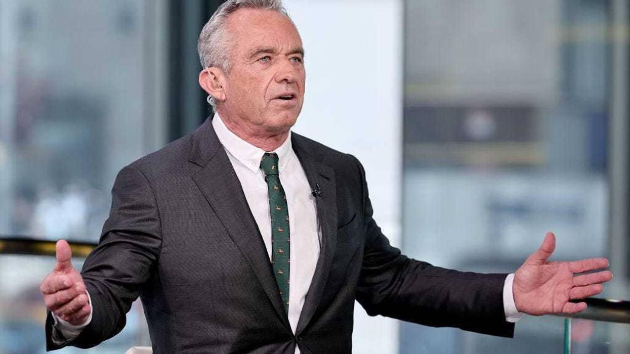 Robert F. Kennedy Jr. visits "The Faulkner Focus"at Fox News Channel Studios on June 02, 2023 in New York City. (Photo by Jamie McCarthy/Getty Images)
