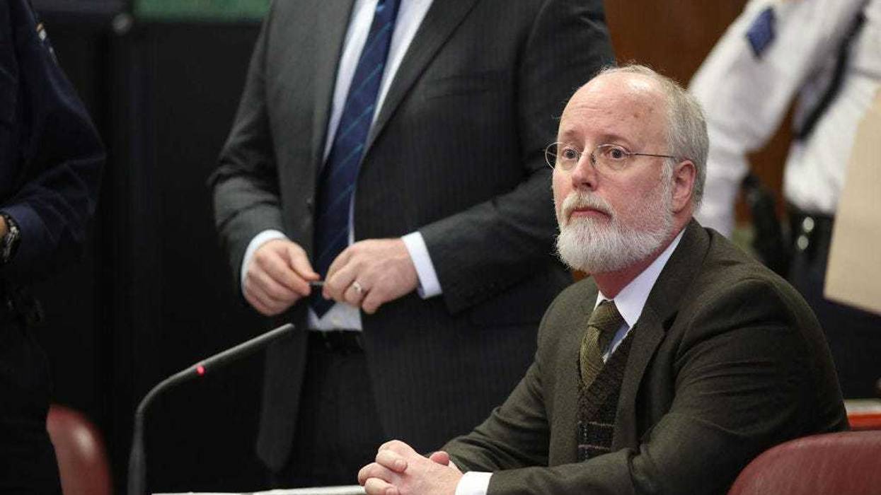 Robert Hadden, a gynecologist accused of sexually abusing patients, is seen in Manhattan Supreme Court in 2016 in New York.