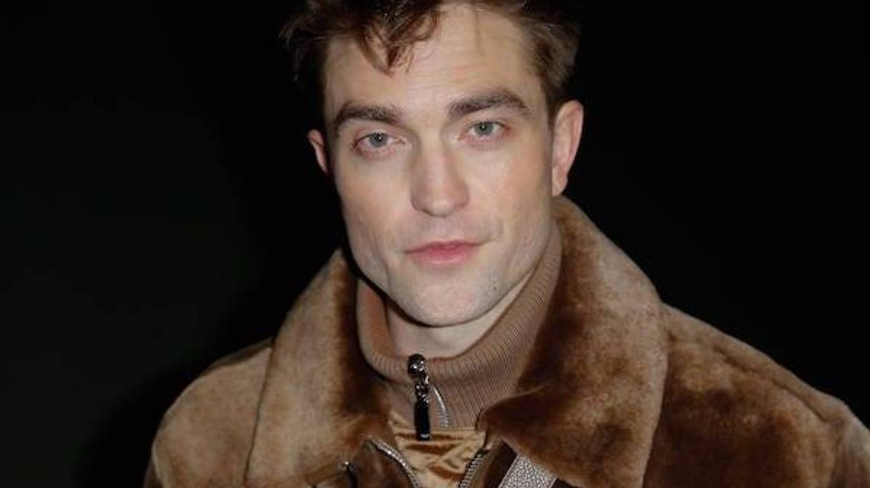 Robert Pattinson attending the Dior Homme Menswear Fall-Winter 2023-2024 fashion show