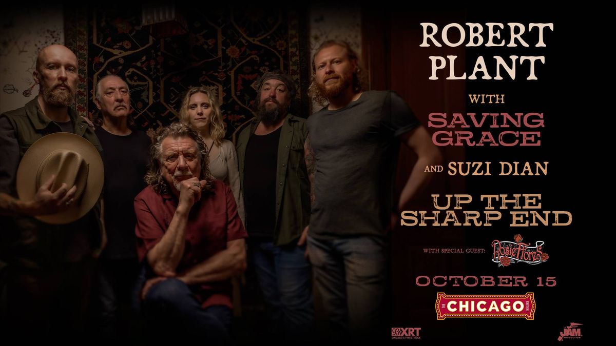 Robert Plant with Saving Grace at The Chicago Theatre