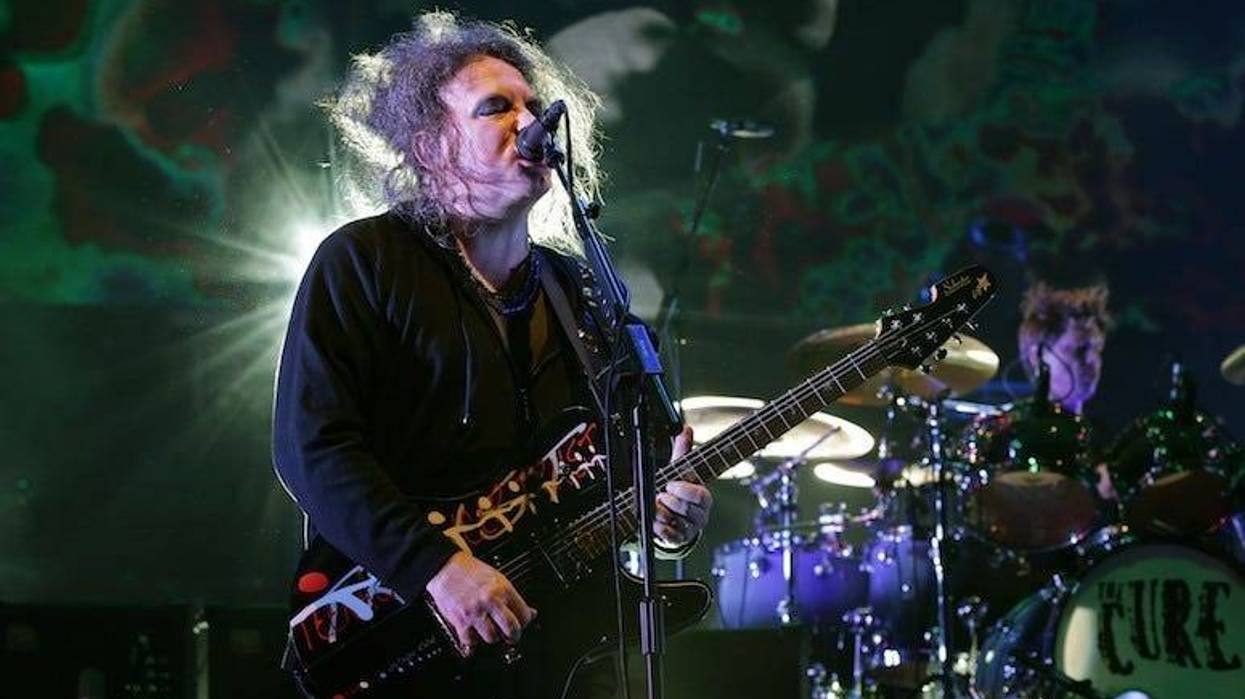 Robert Smith, The Cure, Concert, Singing, Guitar, 2014