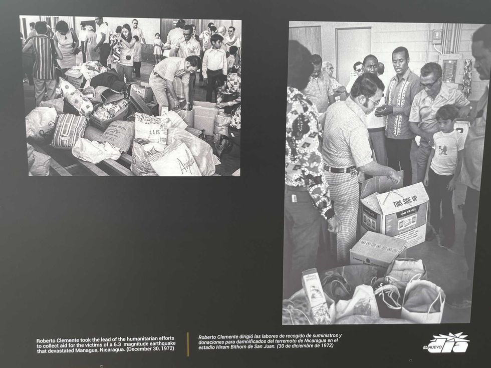 Roberto Clemente exhibit