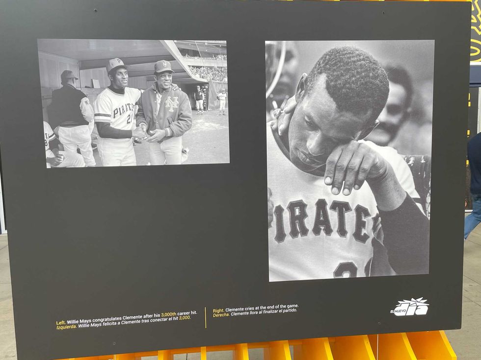 Roberto Clemente exhibit